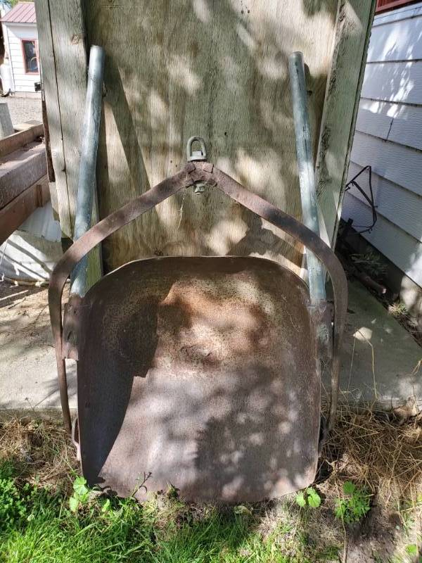 lot 126 image: Old Horse Pull Type Rock Picker