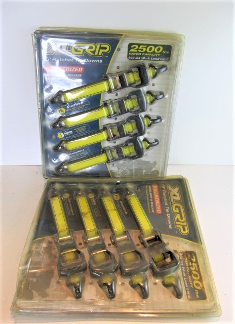 lot 21 image: 2 Brand New Sets of Ratchet Straps