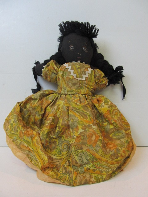lot 88 image: Vintage Cloth Body Flip Doll
