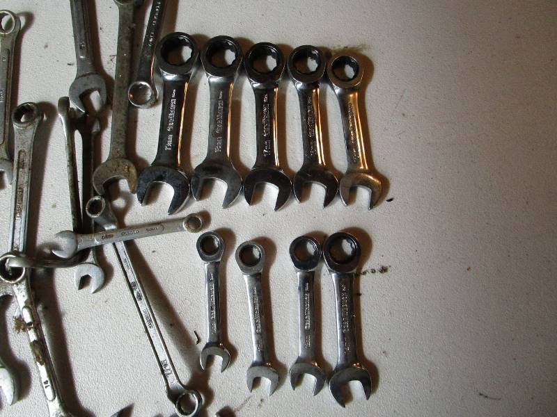 lot 14 image: Metric Wrenches