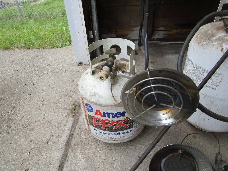 lot 60 image: Weed Burner & Propane Heaters