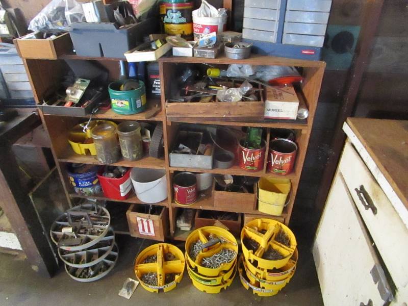 lot 86 image: Workbenches, Vise & All Hardware Pictured