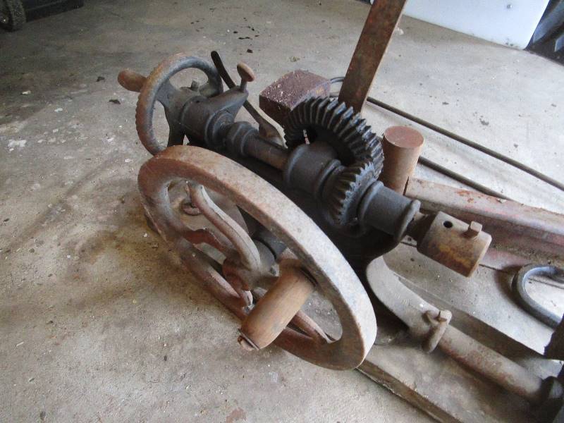 lot 96 image: Vintage Drill Press