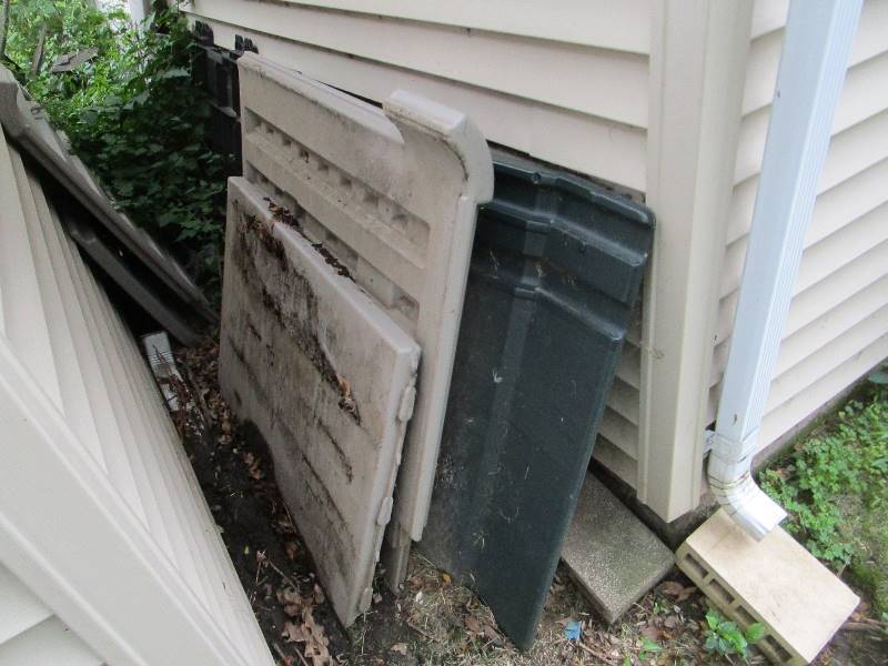 lot 97 image: (New) unassembled Lawn Shed