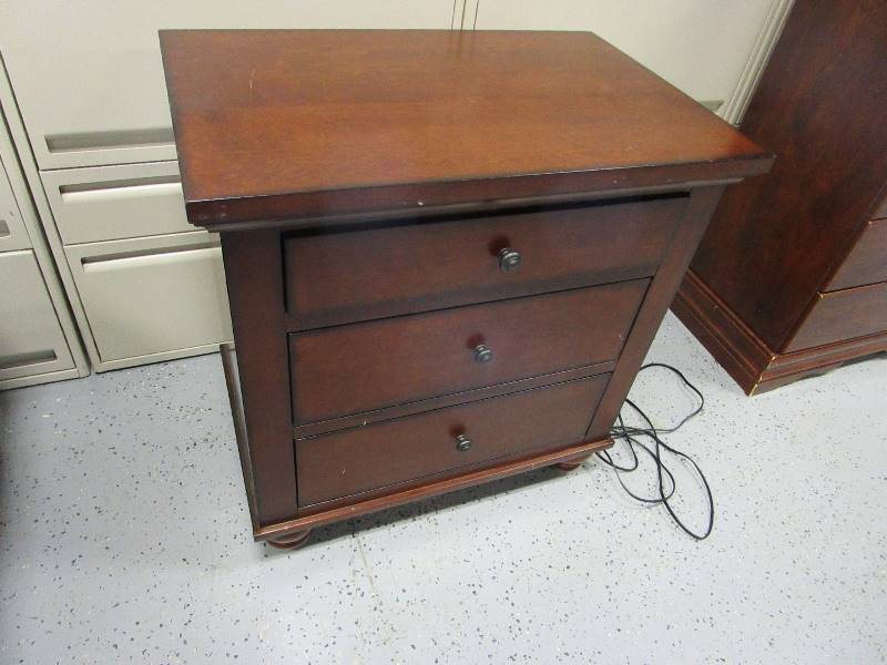 lighted nightstand