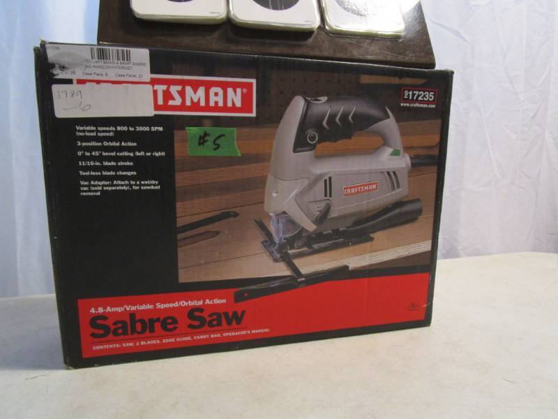 lot 5 image: Craftsman Sabre Saw