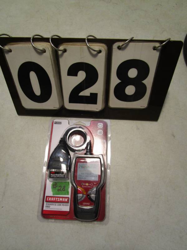 lot 28 image: Craftsman Diagnostic Code Reader