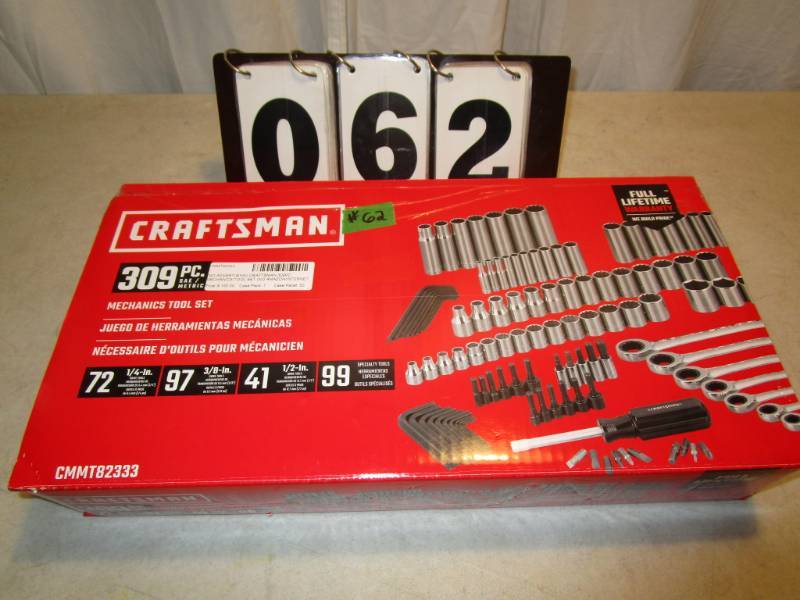 309 craftsman clearance tool set