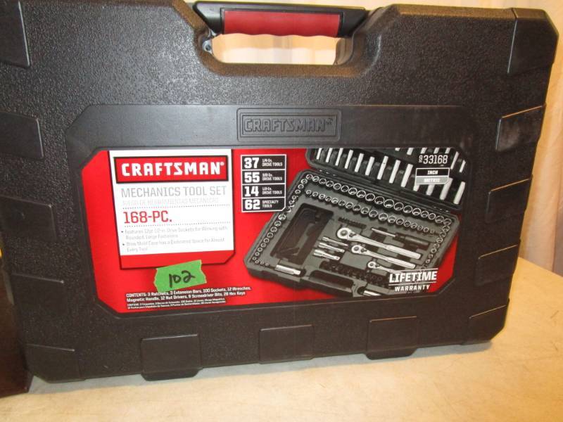 Craftsman 168 piece 2024 tool set