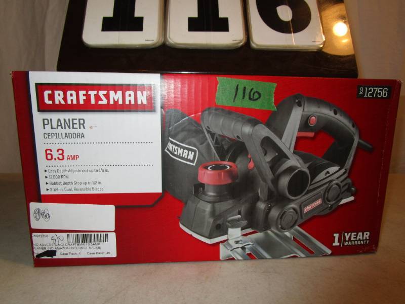 lot 116 image: Craftsman Planer