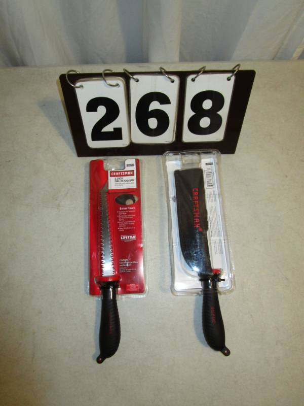 lot 268 image: Craftsman 6 Wallboard Saws