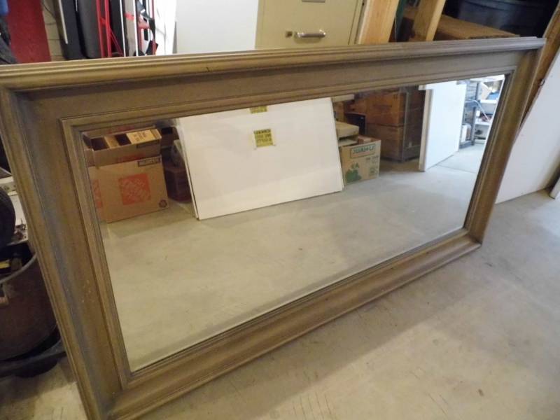 lot 88 image: Large Beveled Mirror