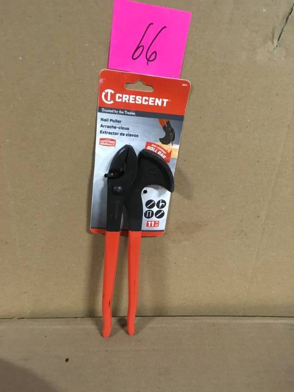 lot 66 image: Crescent 11 in. Nail Pulling Plier  in very good condition