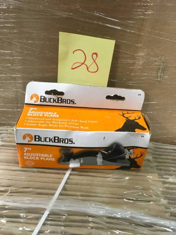 lot 28 image: Buck Bros. Planers 7 in. Block Plane 120G2  in very good condition