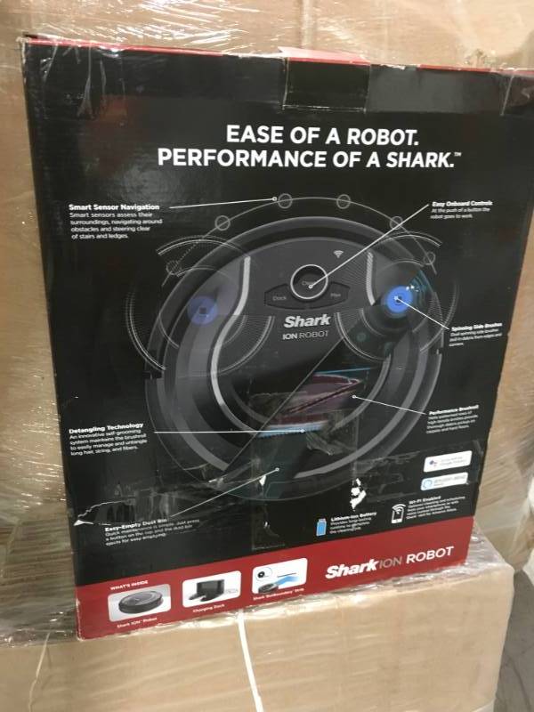 lot 60 image: Shark ION ROBOT 750 Connected Robotic Vacuum Cleaner