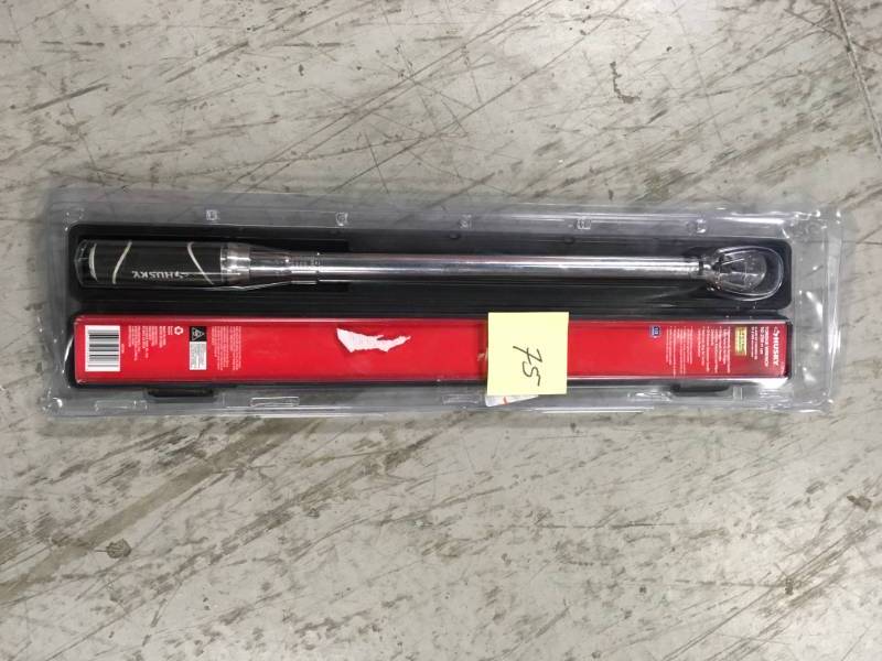 lot 75 image: Husky 50-250 ft. lbs. 12 in. Drive Torque Wrench