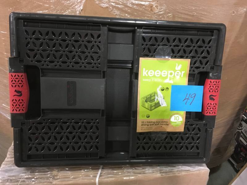 lot 49 image: Keeeper 8.454GAL 4052396032796 Folding Box Household Car in good condition