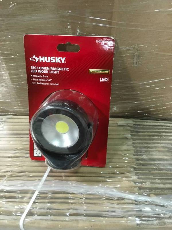 husky large magnetic led work light