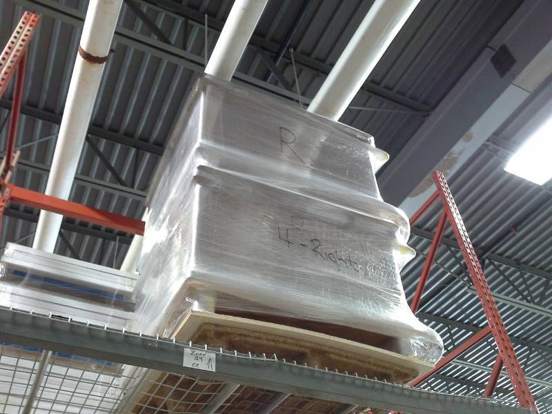 Lot of (4) Right Side Custom Medical Examination Table
