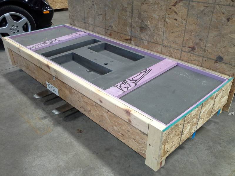 2-Sided Sink Countertop