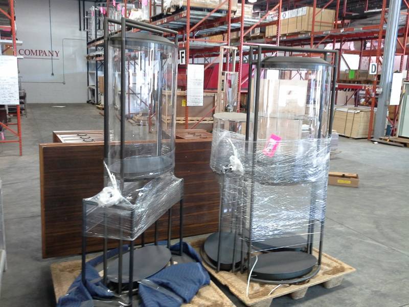 Set of 4 Plexiglas Displays