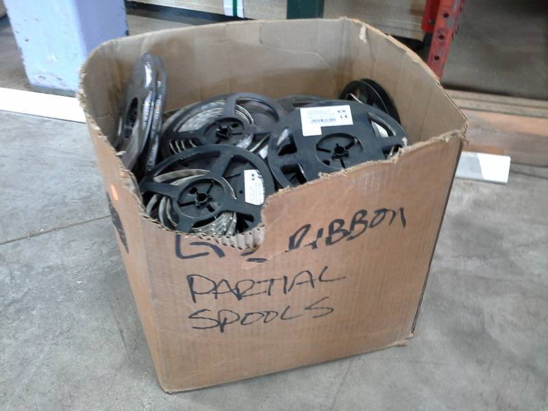 Box of Partial Rolls of LED Lighting Strips