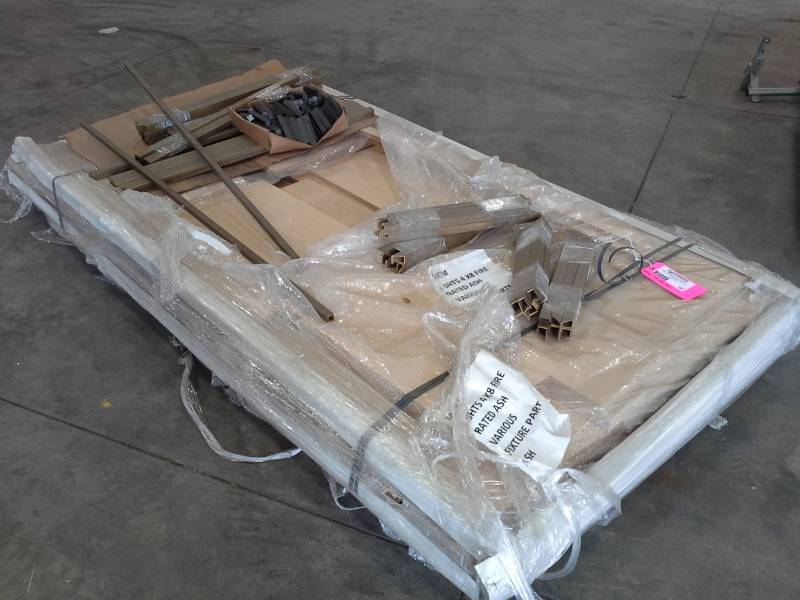 3 Sheets of 4 x 8 Fire Rated Ash, Other pieces