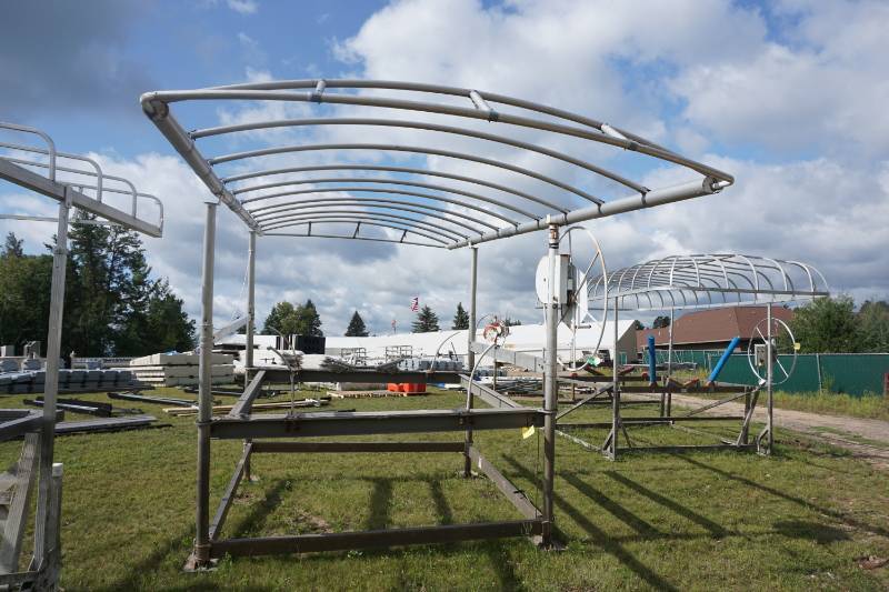 lot 24 image: Shore Station 36108 Vertical Lift Boat Lift