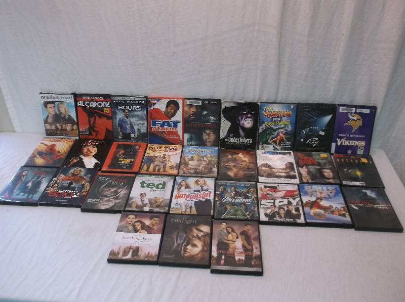 lot 21 image: DVDs