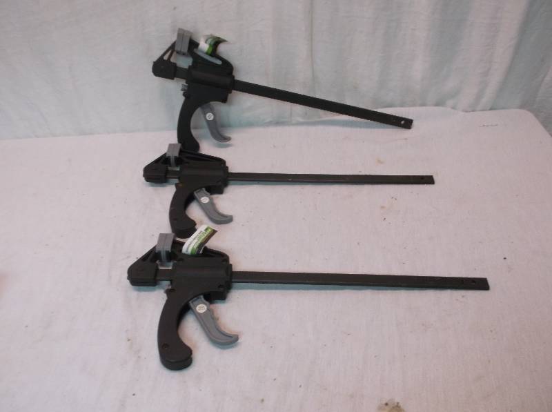 lot 80 image: Wood Clamps