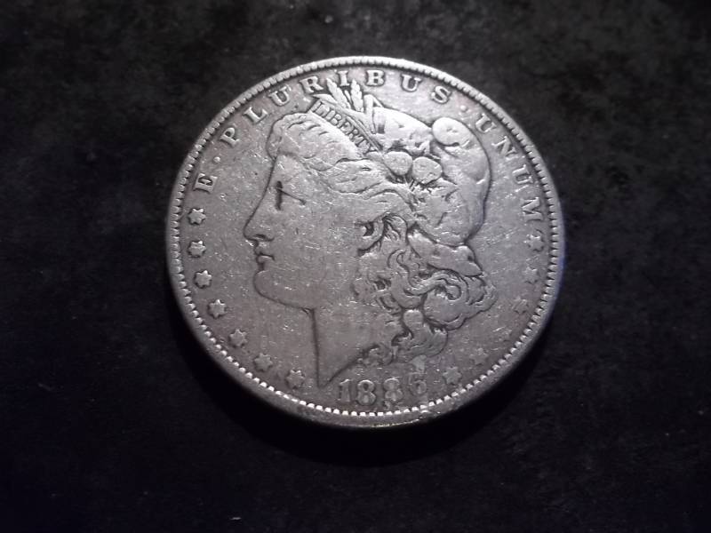 lot 6 image: 1886 Morgan Silver Dollar