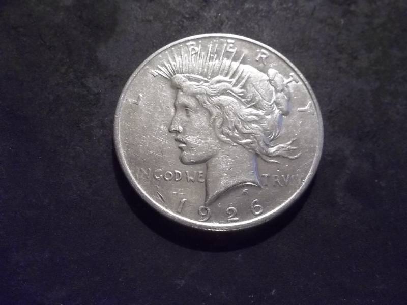 lot 23 image: 1926 D Silver Peace Dollar