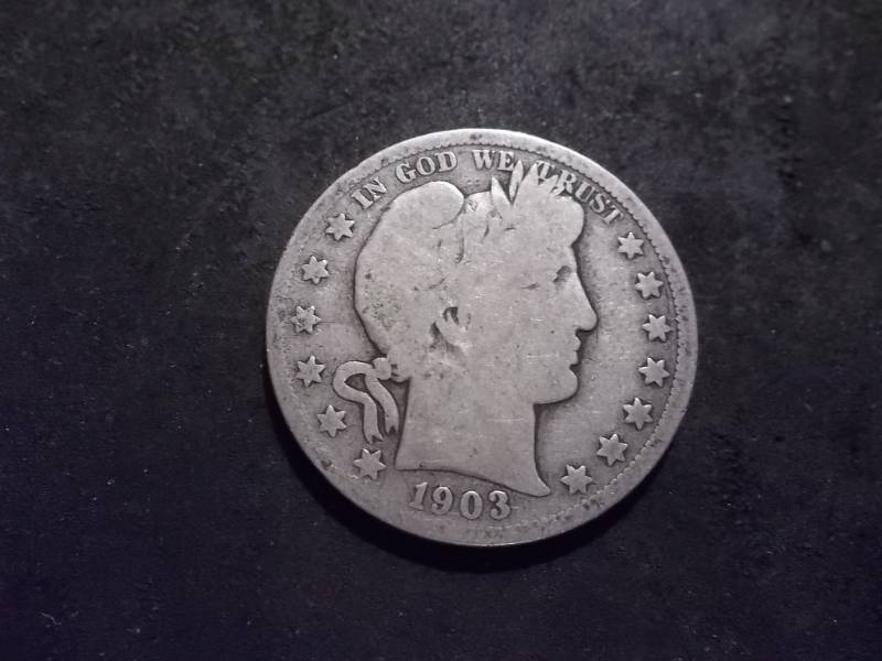 lot 36 image: 1903 O Barber Half Dollar