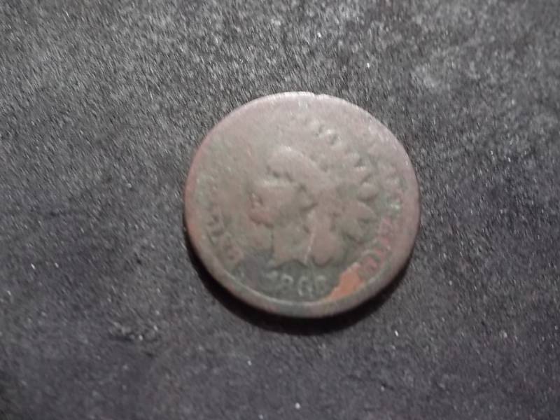 lot 56 image: 1866 Indian Head Cent