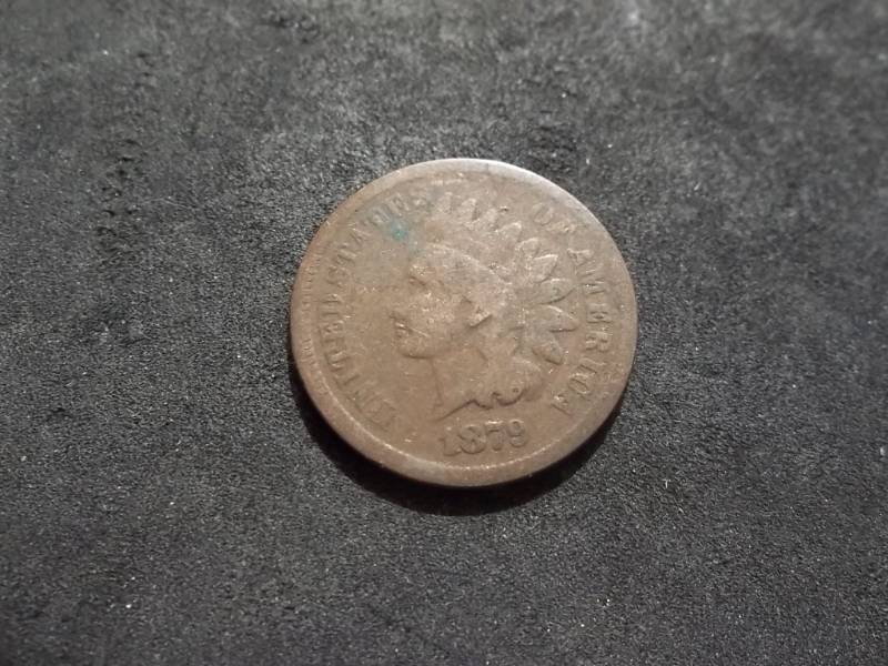 lot 57 image: 1879 Indian Head Cent