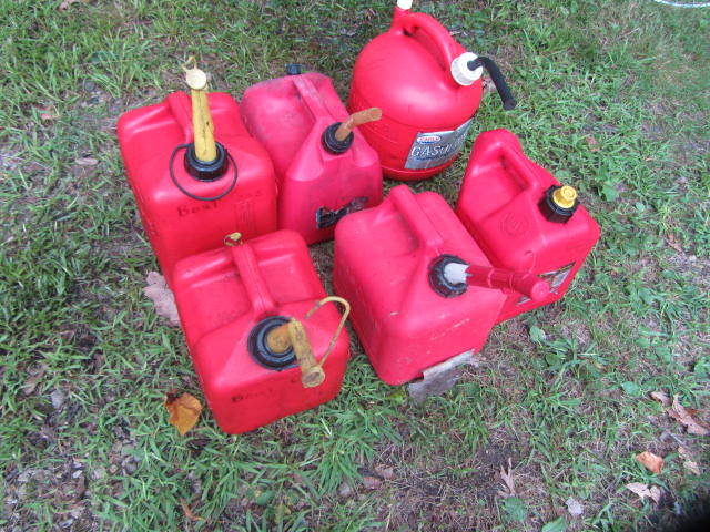 lot 29 image: Gas Cans