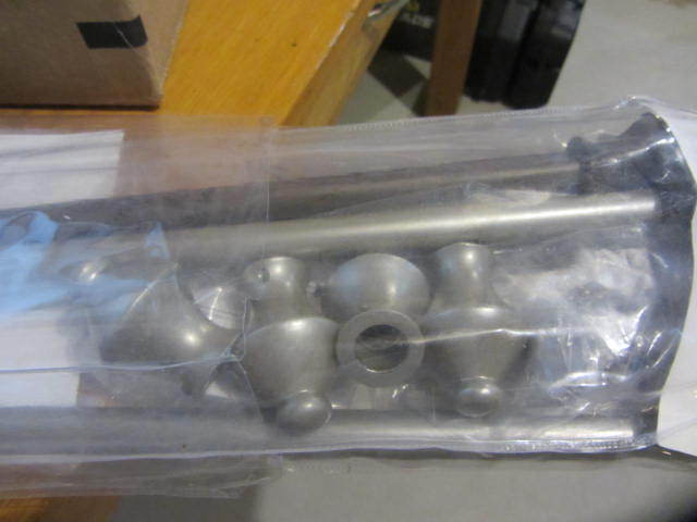 lot 48 image: Curtain Rods, Cabinet Hooks