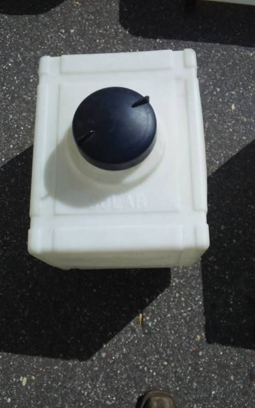 lot 13 image: 12-Gallon Solar Tank