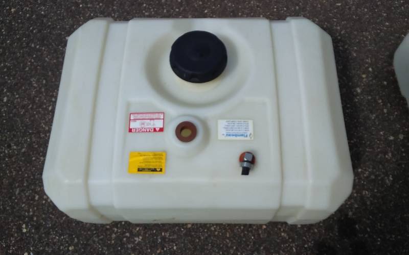 lot 15 image: Flambeau (12-) Gallon Gas Tank (No Straps)