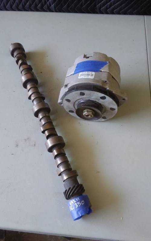 lot 48 image: New Small Block Chevy Alternator & Comp Cams 292H