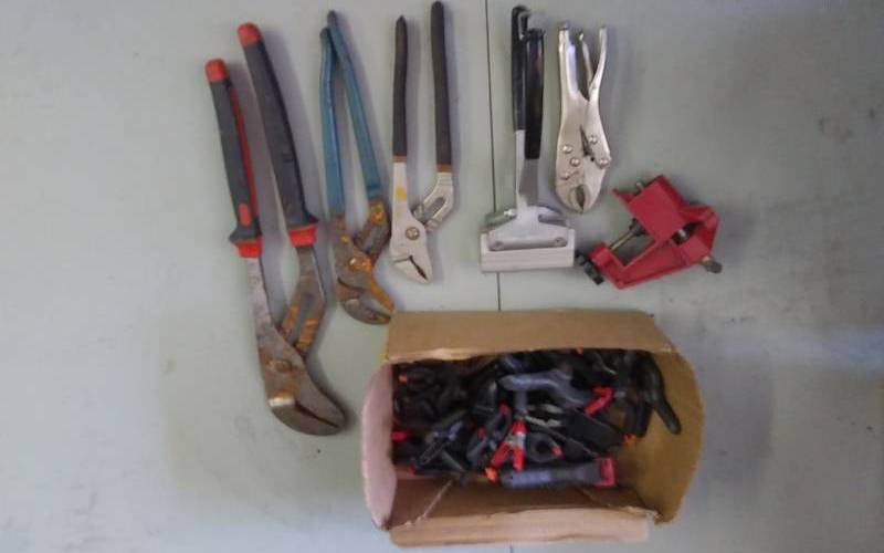 lot 54 image: Channel Locks, Vice Grips, Spring Clamps, More