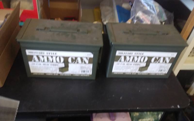 lot 81 image: 2-Ammo Cans