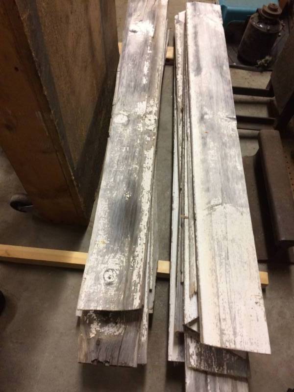 lot 53 image: Barn Wood Tongue and Groove