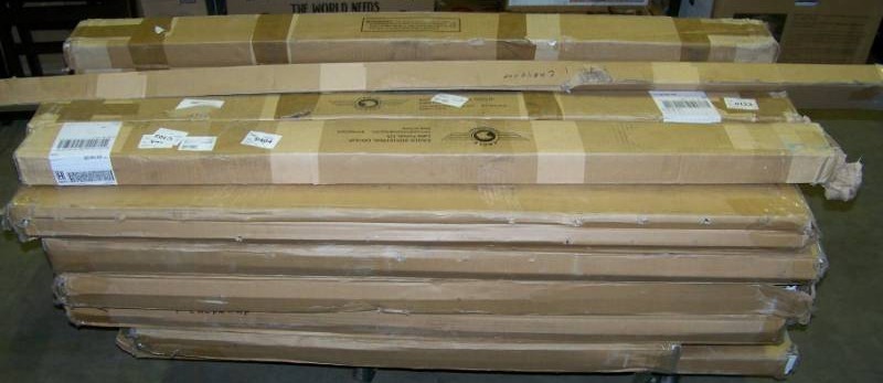 lot 9 image: (6) Eagle Industrial, SafeRacks, Garage Shelves and Overhead Suspension Shelving - NEW in Original, Sealed Boxes