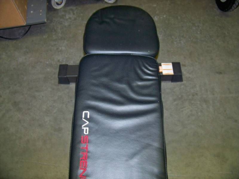 lot 52 image: CAP Strength, Free Weight  Core Training, Incline Workout Bench
