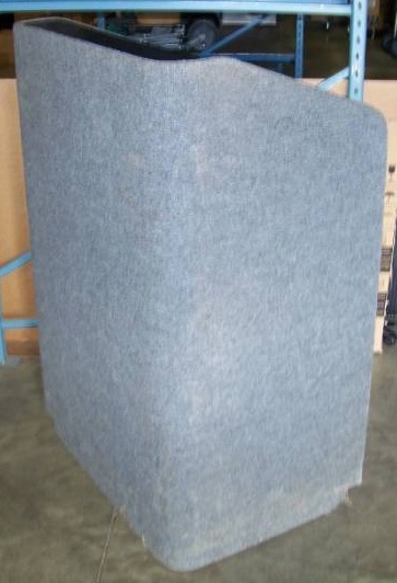 lot 107 image: Da-Lite, Lectern with Light and ClockTimer