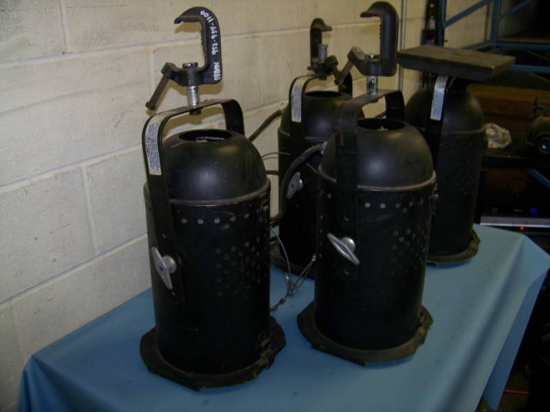 lot 77 image: (4) Stage  Studio  Theater Lights  Spotlights