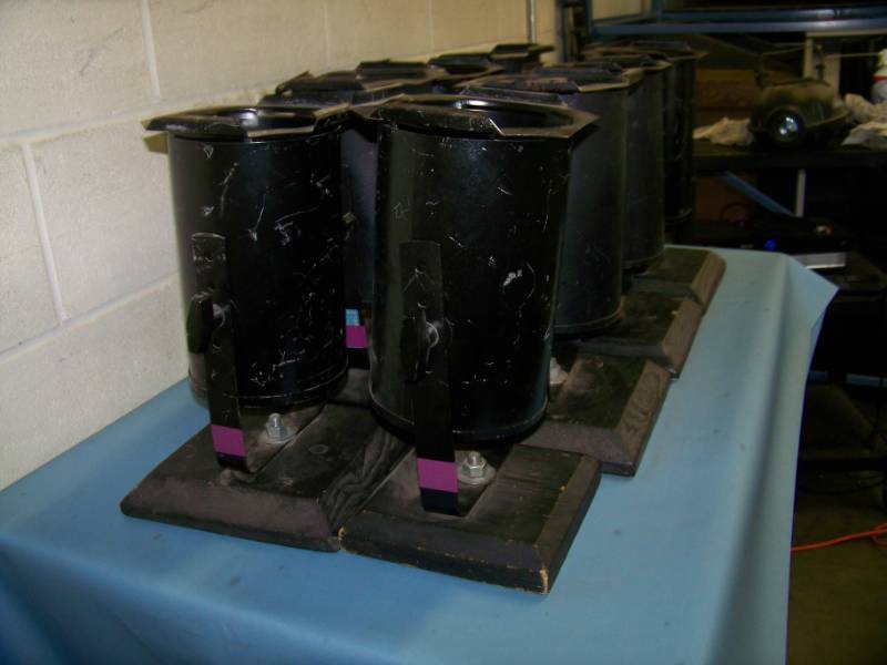 lot 80 image: (8) Stage  Studio  Theater Lights  Spotlights