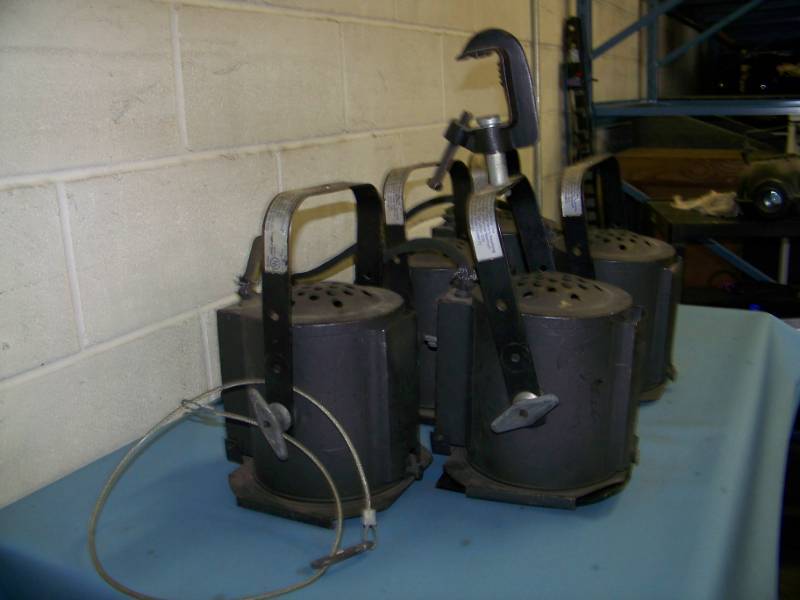 lot 81 image: (5) Stage  Studio  Theater Lights  Spotlights