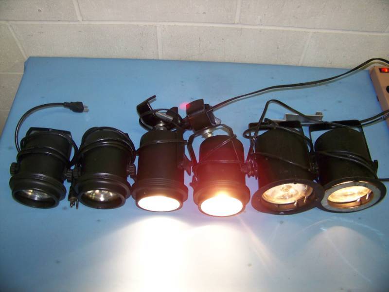 lot 84 image: (6) Stage  Studio  Theater Lights  Spotlights